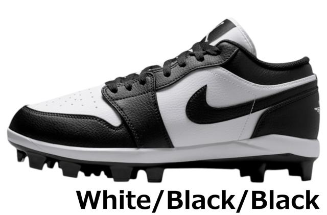 スパイク スパイクレス 野球 メンズ ナイキ ジョーダン1ロー nike jordan スポーツ ブランド 黒 白 靴 シューズ ローカット 海外_5