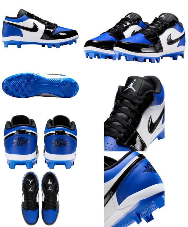 スパイク スパイクレス 野球 メンズ ナイキ ジョーダン1ロー nike jordan スポーツ ブランド 黒 白 靴 シューズ ローカット 海外_10