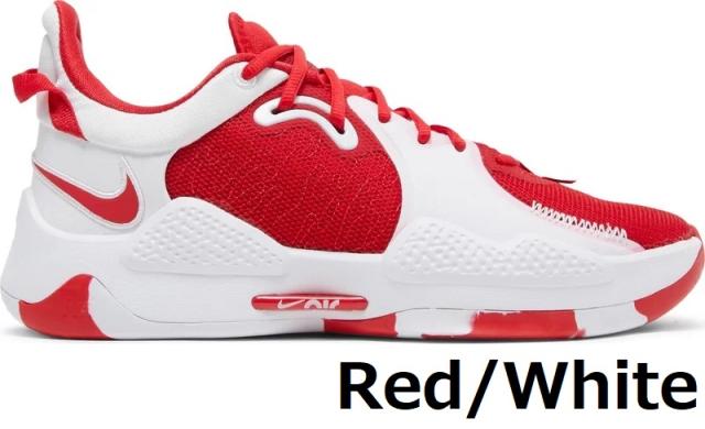 バッシュ メンズ ナイキ ホワイト nike ヒモ 黒 白 バスケットシューズ ローカット PG 5_16