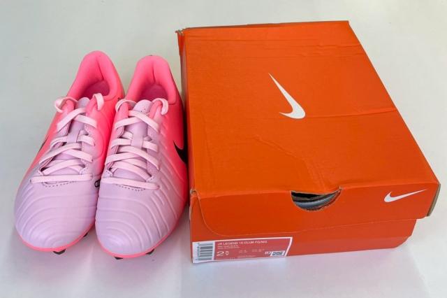 ナイキ ジュニア ティエンポレジェンド10 クラブ ピンク 21.5cm