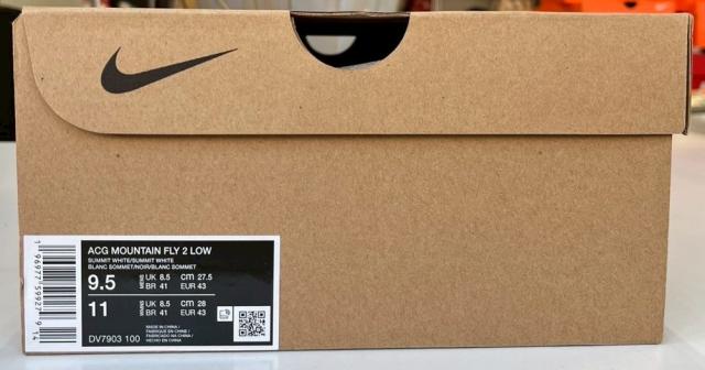 ナイキ ACG マウンテンフライ2 ロー オレンジ 27.5cm