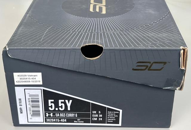 バッシュ バスケットシューズ キッズ ジュニア カリー6 アンダーアーマー 靴 おしゃれ 子供 子ども用 かっこいい Under Armour Curry 6 "Underrated" GS