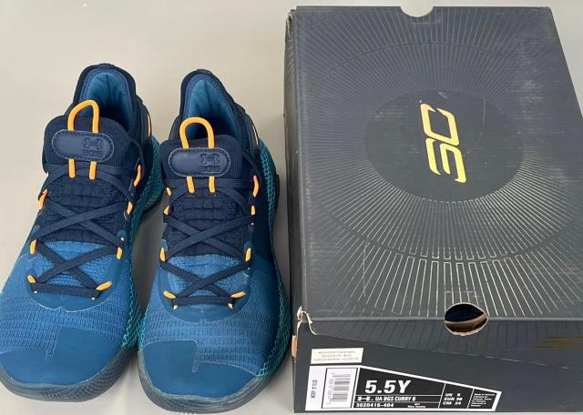 バッシュ バスケットシューズ キッズ ジュニア カリー6 アンダーアーマー 靴 おしゃれ 子供 子ども用 かっこいい Under Armour Curry 6 "Underrated" GS