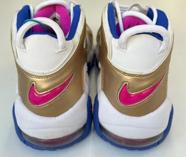 ナイキ モアテン モアアップテンポ ホワイト 24.0cm