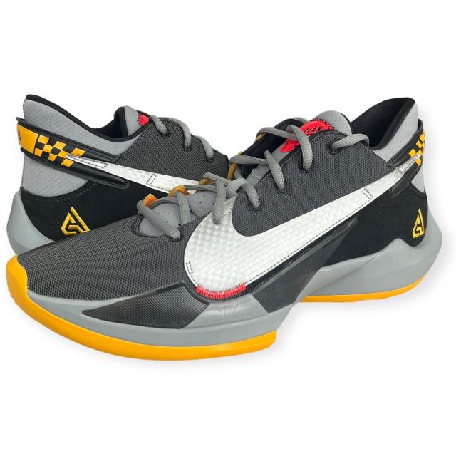 即納 ナイキ メンズ バッシュ フリーク2 ローカット 黒 黄 Nike Zoom Freak 2 "Taxi" - Black/Silver