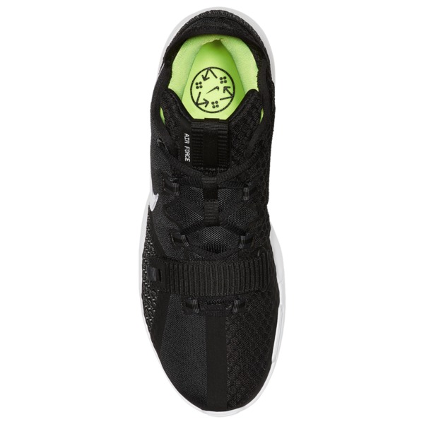 ナイキ メンズ エアフォース マックス Nike Air Force Max Low スニーカー Black/White/Volt ナイキ メンズ エアフォース マックス Nike Air Force Max Low