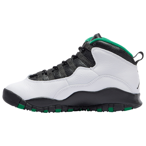 ジョーダン キッズ/レディース レトロ１０ Jordan Retro 10 GS "Seattle" バッシュ White/Black/Pine Green
