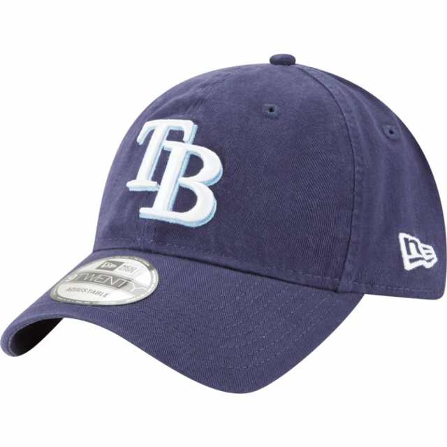 ニューエラ メンズ キャップ "Tampa Bay Rays" New Era MLB 9Twenty Core Classic Replica Cap - Navy/Carolina/Whiteの通販は