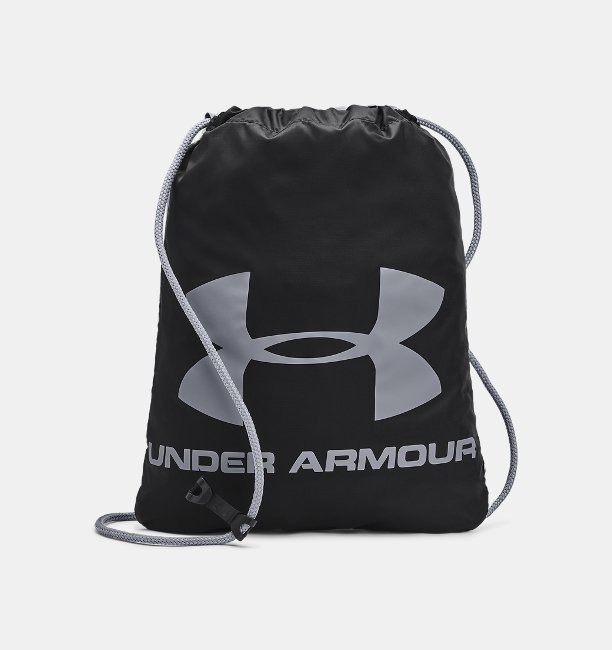 アンダーアーマー メンズ バックパック リュックサック Under Armour UA Ozsee Sackpack - Black/Steel