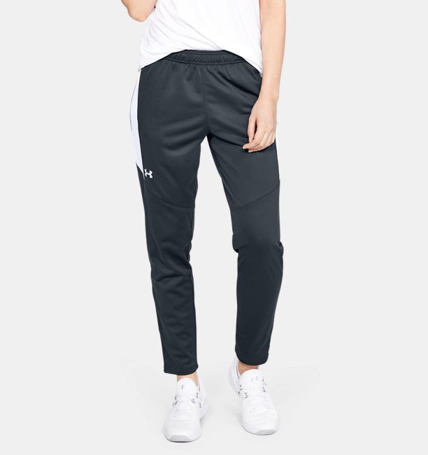 アンダーアーマー レディース スウェットパンツ Under Armour Rival Knit Pants パンツ Stealth Gray