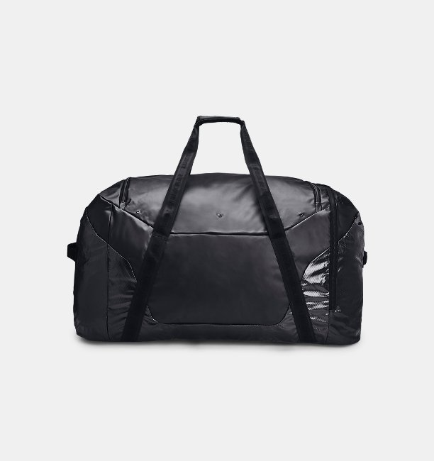 アンダーアーマー メンズ ダッフルバッグ Under Armour UA Hockey Equipment Bag - Black/White_1