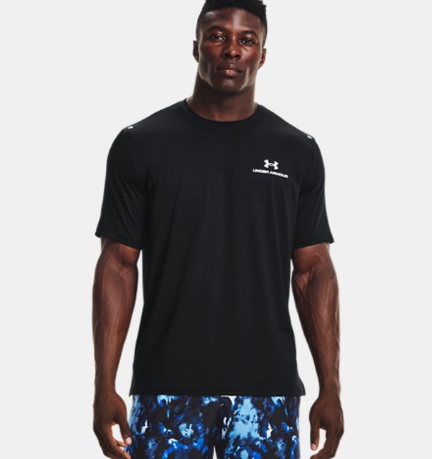 アンダーアーマー メンズ Tシャツ Men's UA RUSH Energy Short Sleeve - Black/Whiteの通販は