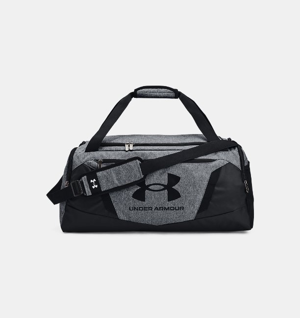 アンダーアーマー メンズ ダッフルバッグ Under Armour UA Undeniable 5.0 MD Duffle Bag - Pitch Gray Medium Heather/Black