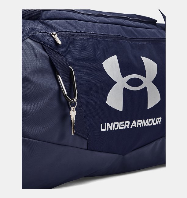 アンダーアーマー メンズ ダッフルバッグ Under Armour UA Undeniable 5.0 LG Duffle Bag - Midnight Navy/Metallic Silver_2