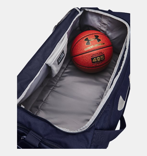 アンダーアーマー メンズ ダッフルバッグ Under Armour UA Undeniable 5.0 LG Duffle Bag - Midnight Navy/Metallic Silver_3