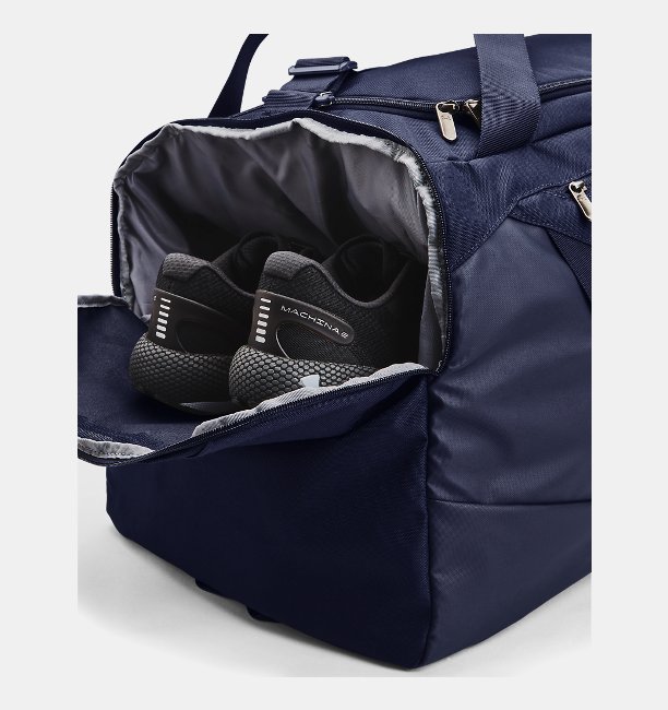 アンダーアーマー メンズ ダッフルバッグ Under Armour UA Undeniable 5.0 LG Duffle Bag - Midnight Navy/Metallic Silver_4