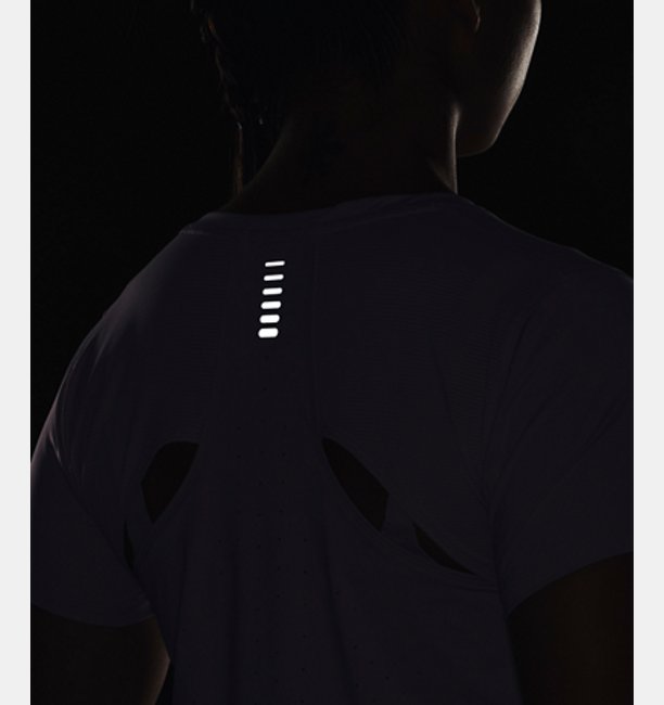 アンダーアーマー レディース Tシャツ Women's UA Iso-Chill 200 Laser T-Shirt - Octane/Reflectiveの通販は