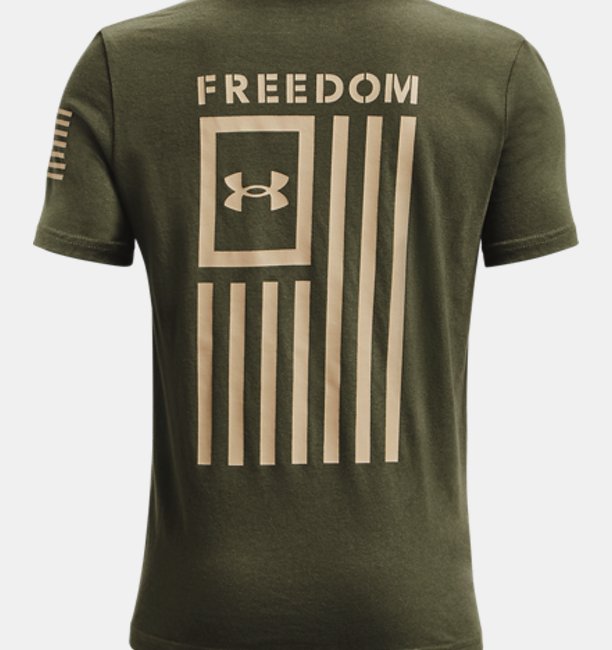 アンダーアーマー キッズ Tシャツ Boys' UA Freedom Flag T-Shirt