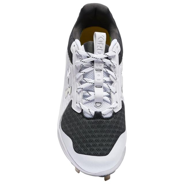 アンダーアーマー メンズ 野球 スパイク Under Armour Yard MT - Black/White/Black 金属スパイク