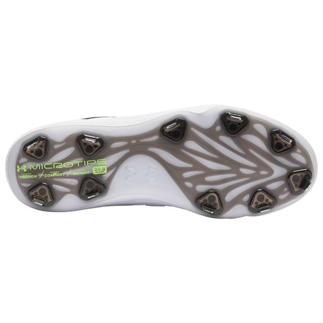 アンダーアーマー メンズ 野球 スパイク Under Armour Yard MT - Black/White/Black 金属スパイク