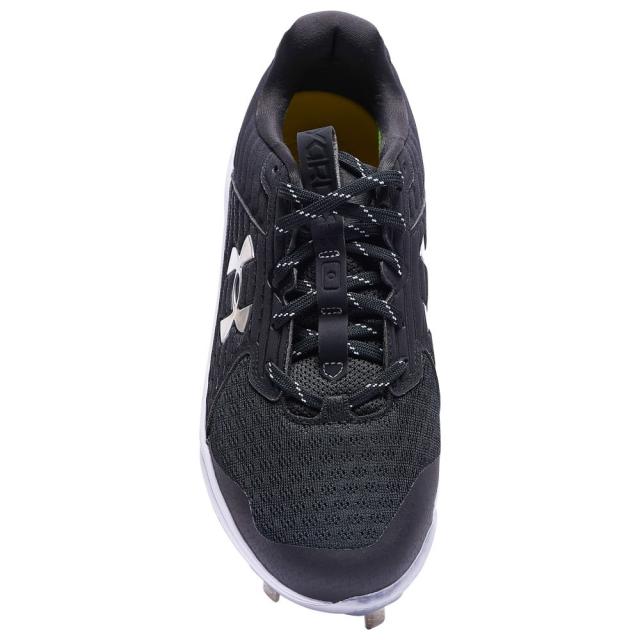 アンダーアーマー メンズ 野球 スパイク Under Armour Yard MT - Black/Black/Metallic Silver