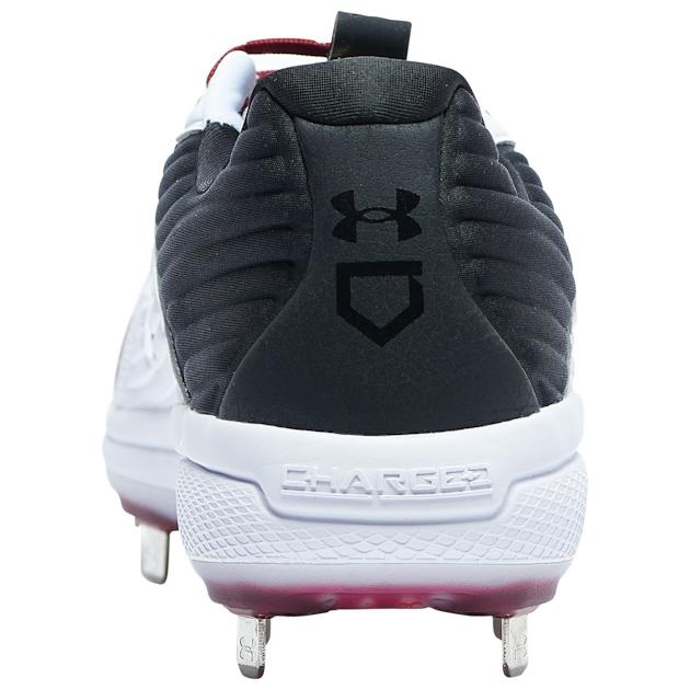 アンダーアーマー メンズ 野球 スパイク Under Armour Yard MT - Cardinal/White/Black