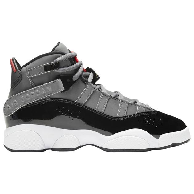 ジョーダン キッズ バッシュ Jordan 6 Rings GS スニーカー Smoke Gray/Univ Gold/Black