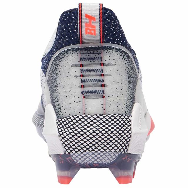 アンダーアーマー メンズ 野球 スパイク Under Armour Harper 6 Low ST - White/Midnight Navy/Beta