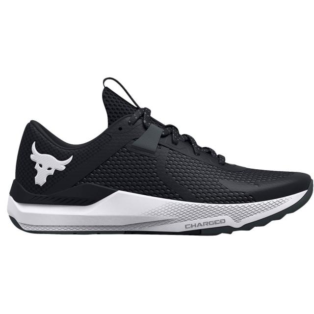 アンダーアーマー メンズ ランニングシューズ Under Armour Project Rock BSR 2 - Black/White