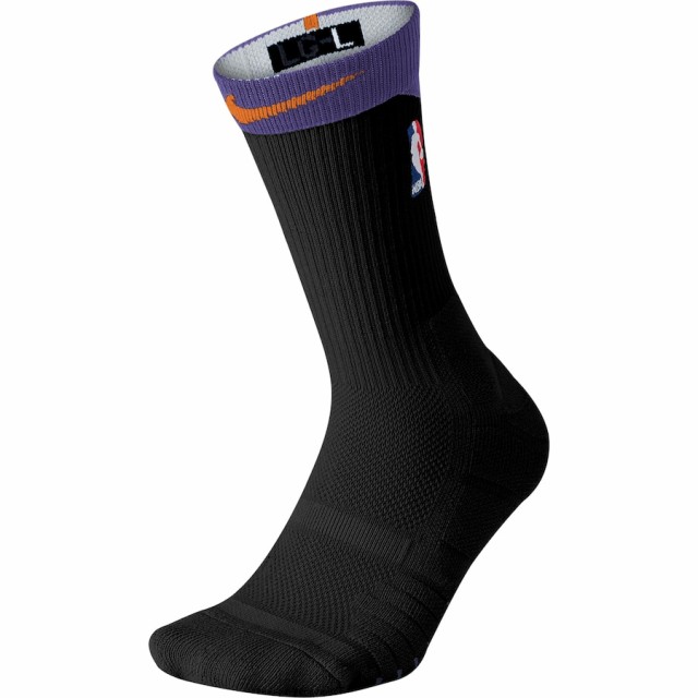 ナイキ メンズ ソックス Nike NBA Elite Quick Crew Socks - Black