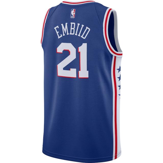 Nike Philadelphia Sixers バスケジャージ XXL Philadelphia 76ers Nike Association Swingman Jersey - Custom