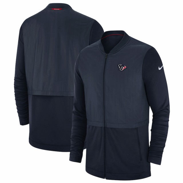 ナイキ メンズ ジャケット "Houston Texans" Nike Sideline Elite Hybrid Full-Zip Jacket - Navyの通販は