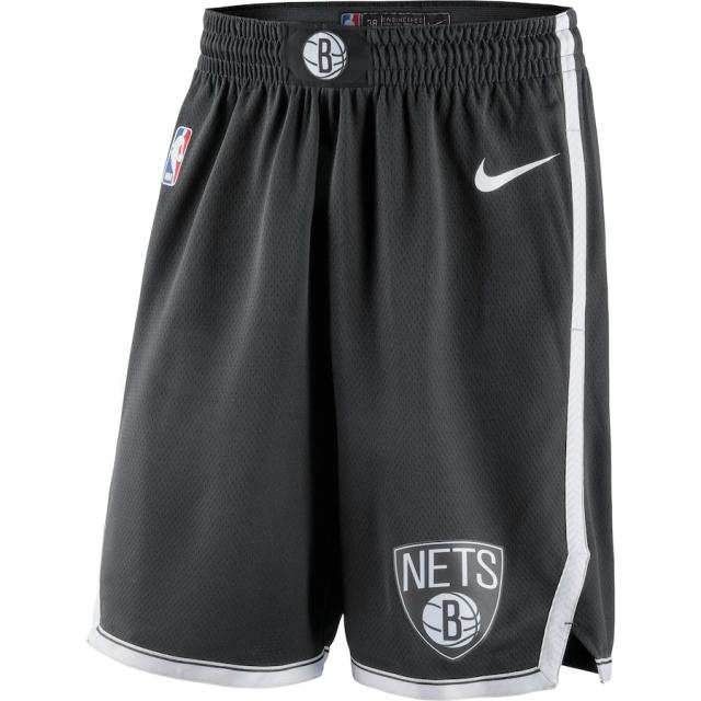 ナイキ メンズ ハーフパンツ "Brooklyn Nets" Nike 2019/20 Icon Edition Swingman Shorts - Blackの通販は 20,350円
