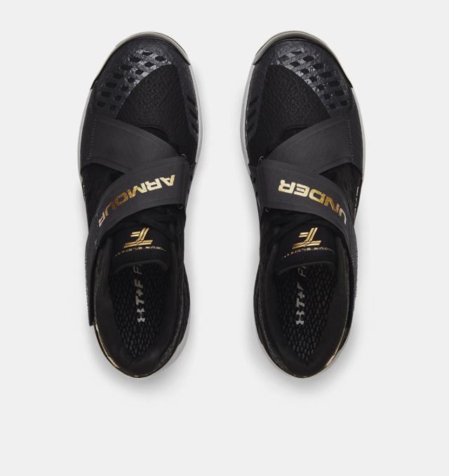 アンダーアーマー メンズ 陸上 スパイク Unisex UA HOVR Silencer Track Shoes - Black/Jet Gray_2