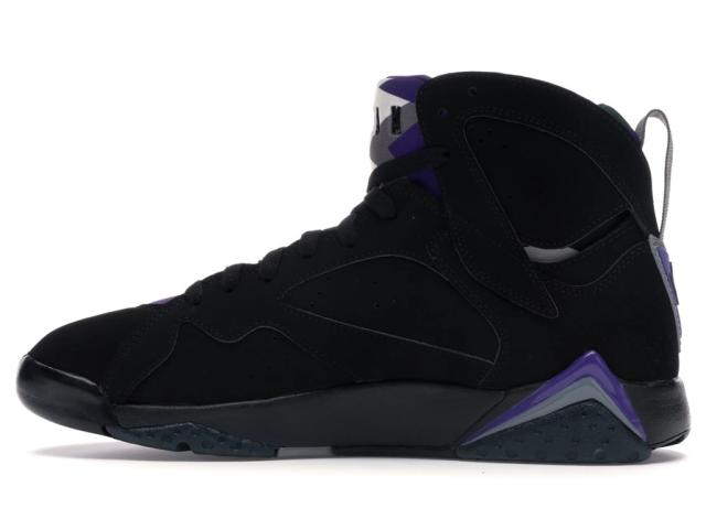 ジョーダン メンズ レトロ７ Jordan 7 Retro "Ray Allen Bucks" バッシュ Black/Field Purple スニーカー_2