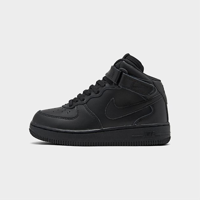 ナイキ キッズ/ジュニア エアフォース１ミッド Nike Air Force 1 Mid PS スニーカー Black