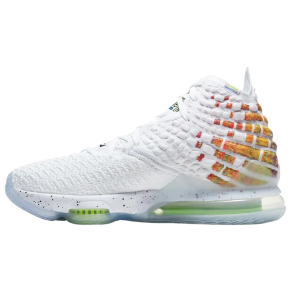 ナイキ メンズ レブロン１７ Nike LeBron 17 バッシュ White/Black/Multi Color ナイキ メンズ レブロン17 Nike LeBron 17 バッシュ White/Black