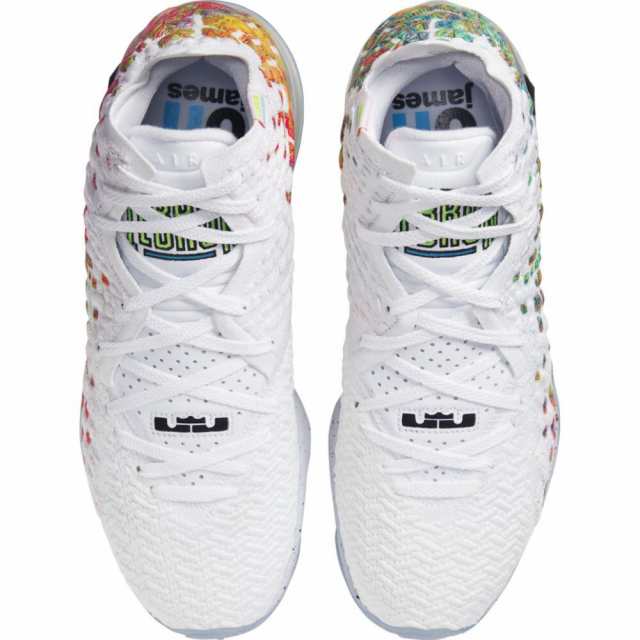 ナイキ メンズ レブロン１７ Nike LeBron 17 バッシュ White/Black/Multi Colorの通販はau PAY マーケット  - troisHOMME(トロワオム) | au PAY マーケット－通販サイト