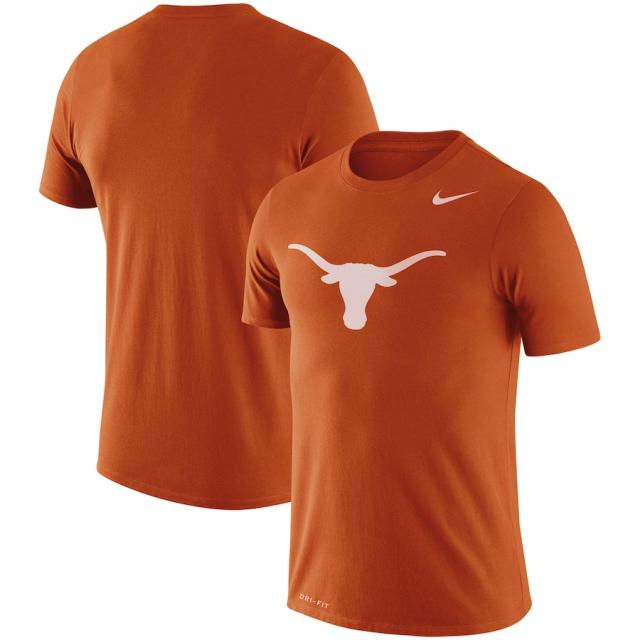 ナイキ メンズ "Texas Longhorns" Nike Legend Logo Dri-FIT Performance T-Shirt Tシャツ 半袖 Burnt Orangeの通販は