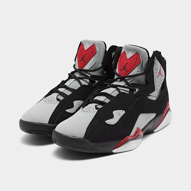 ジョーダン メンズ トゥルーフライト Jordan True Flight バッシュ Black/Varsity Red/Wolf Grey/White_1
