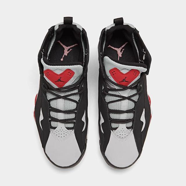 ジョーダン メンズ トゥルーフライト Jordan True Flight バッシュ Black/Varsity Red/Wolf Grey/White_4