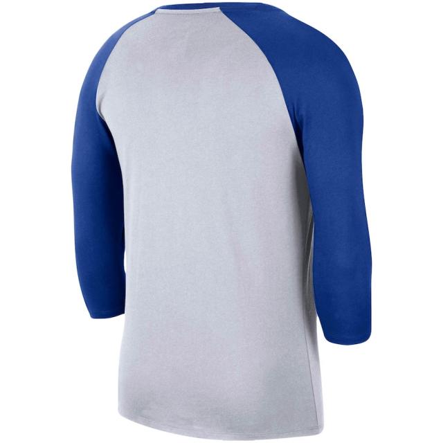 ナイキ メンズ Tシャツ "Kentucky Wildcats" Nike Baseball Performance Raglan 3/4-Sleeve T-Shirt - White/