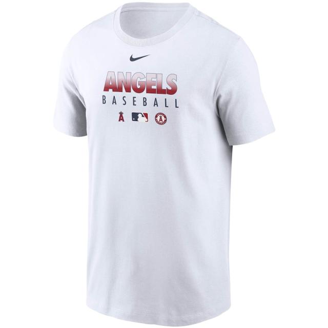 ナイキ メンズ Tシャツ Los Angeles Angels Nike Authentic Collection