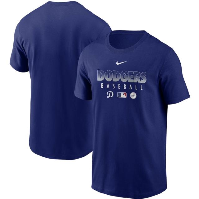 ナイキ メンズ Tシャツ Los Angeles Dodgers Nike Authentic Collection Team Performance T-Shirt 半袖 