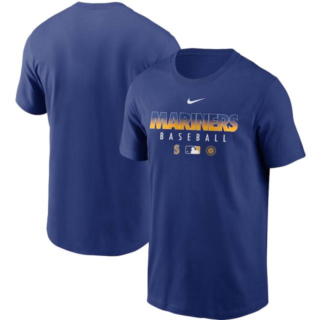 ナイキ メンズ Seattle Mariners Nike Authentic Collection Team Performance T-Shirt Tシャツ 半袖 