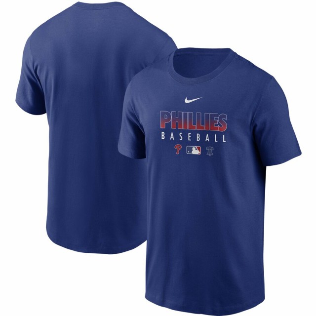ナイキ メンズ Philadelphia Phillies Nike Authentic Collection Team Performance T-Shirt Tシャツ 半袖 Royalの通販は