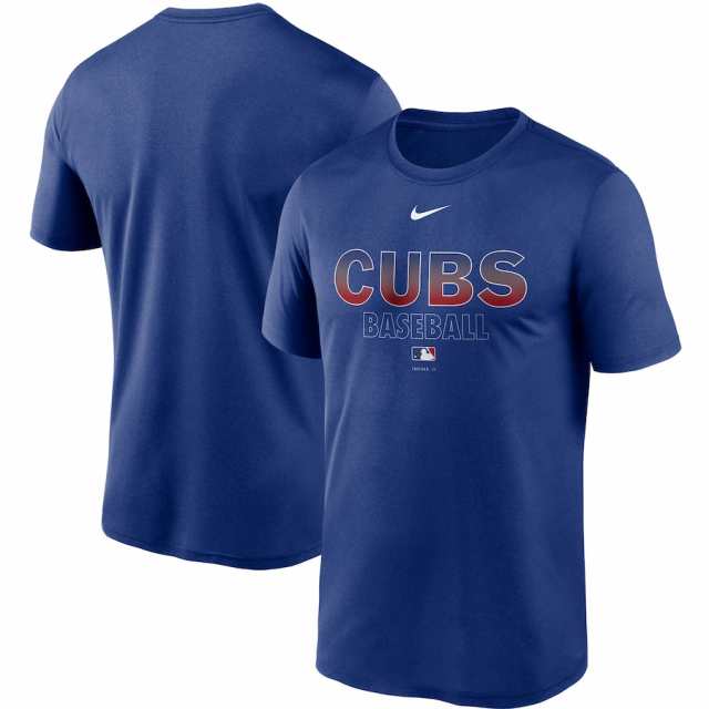 ナイキ メンズ Tシャツ Chicago Cubs Nike Authentic Collection Legend Performance T-Shirt 半袖 Royalの通販は