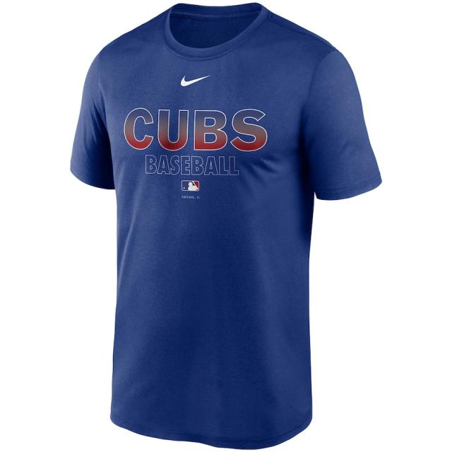 ナイキ メンズ Tシャツ Chicago Cubs Nike Authentic Collection Legend Performance T-Shirt 半袖 Royal_1