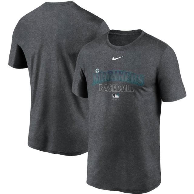 ナイキ メンズ Seattle Mariners Nike Authentic Collection Legend Performance T-Shirt Tシャツ 半袖 Charcoal