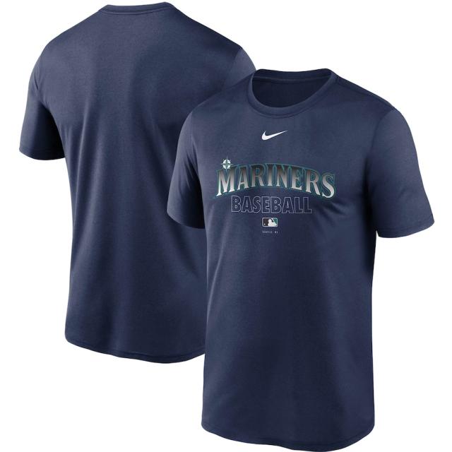 ナイキ メンズ Seattle Mariners Nike Authentic Collection Legend Performance T-Shirt Tシャツ 半袖 Navy